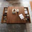 Table de bout en noyer noir