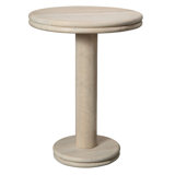 Bourbon Round Solid Wood Dining Table