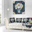 Coussin floral à l'aquarelle-89812887-29877989