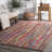Lovetto Bohemian Handmade Braided Red Rug-1529093394