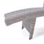 Chaise longue en osier Crete