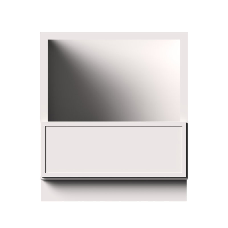 Armoire à micro-ondes de cuisine prête à assembler l 30 po x P 24 po x H 34,5 po CASAINC