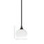 Mini-luminaire suspendu suspendu au fini cuivre noir avec verre de 7 po-99540509-99540507