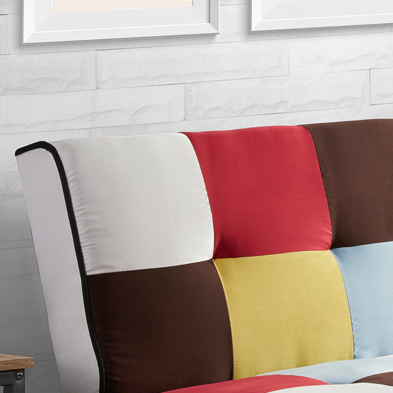 3 Seater Clic Clac Sofa Bed, Multi-Colour