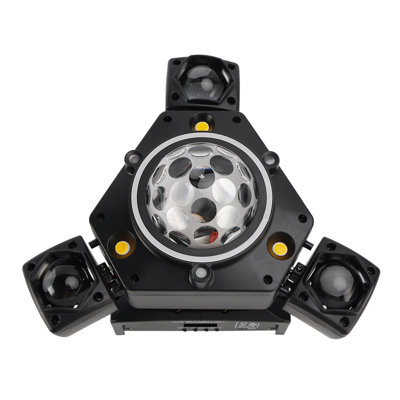 80W RGB LED Party Light, DMX512, Laser & Strobe Effects