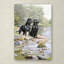 «Black Labradors» par The Macneil Studio - reproduction d'art sur toile tendue-31383092