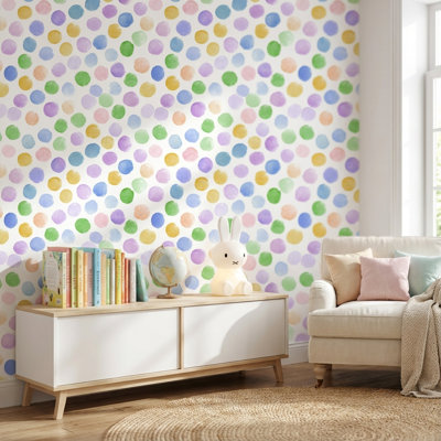Papier peint amovible moderne fond blanc