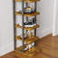 10 - Pair Solid Wood Shoe Rack