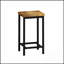 Ensemble de table de salle à manger de cuisine moderne avec 3 tabourets, pour des repas décontractés et formels-436805398-436805396