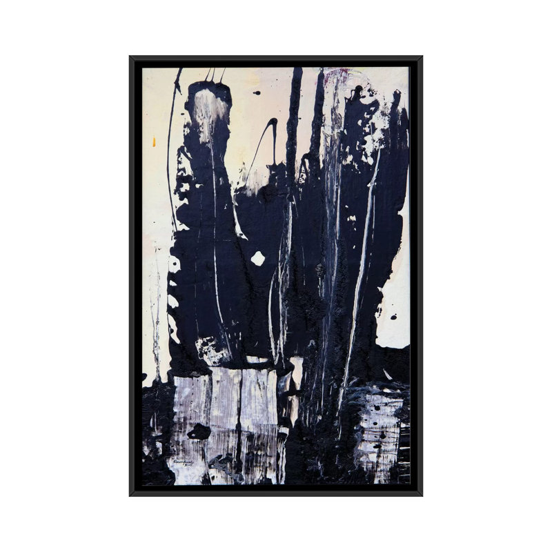 "Ardour-Veneris 1" par Shawn Jacobs, impression sur toile, H 26 po x l 18 po x P 1,5 po, Toile avec cadre noir, Pas de tapis