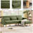 86.61" W Reversible L-Shaped Chenille Sectional-1215175979