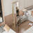 360°Swivel Jewelry Cabinet with Full Length Mirro