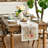 Buffalo Plaid Bunny Rabbit Ears Flower Easter Table Runner, Spring Summer Seasonal Holiday Kitchen Dining Table Decoration For Indoor Outdoor Home Party Decor-217428587