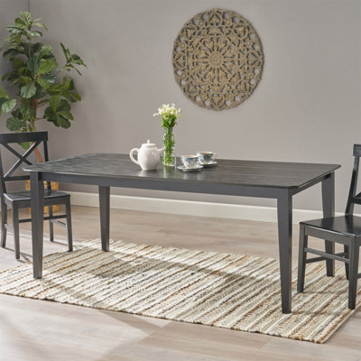 Table à manger avec pieds carrés