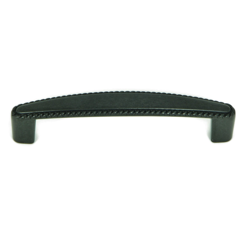 Austin Antique Black Die Cast Zinc Cabinet Bar Pull Set