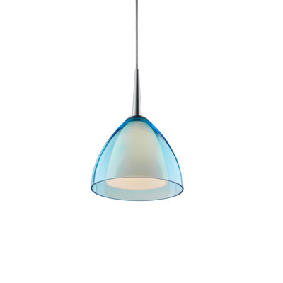 Rainbow 1 - Light Chrome LED Pendant