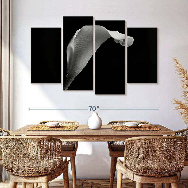 Harnek lys Calla monochrome, H 42 po x l 68 po