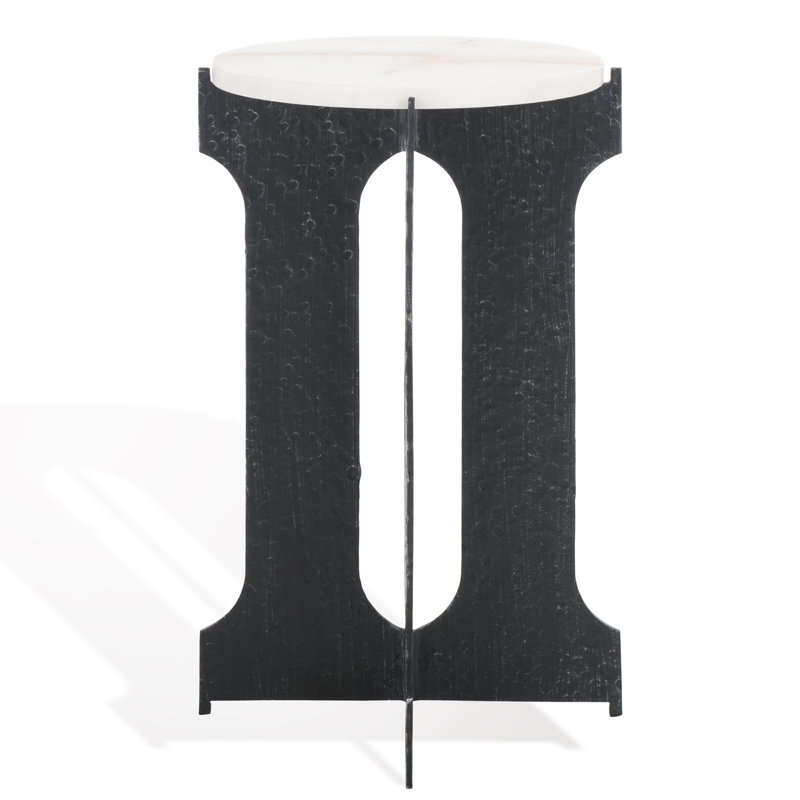 Table d'appoint en métal Tayanna