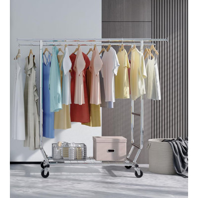 103cm Rolling Clothing Rack