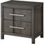 Table de chevet transitionnelle 1pc