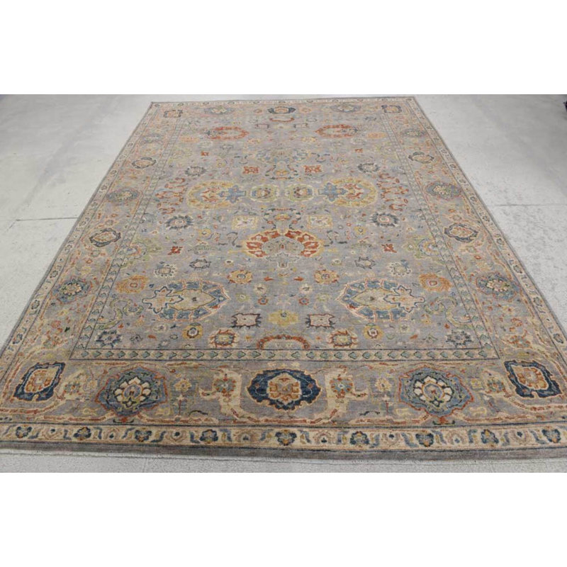 Clearance One-of-a-Kind Rectangle 8'1" X 10'6" Wool Area Rug