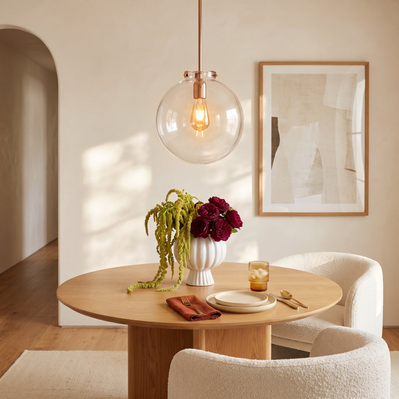 Catryn 1 - Light Single Pendant, Satin Brass