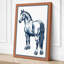 Classical Horse Study Japandi - Wrapped Canvas-1402117096-1402117099
