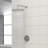 Shower Faucet Set,,Shower System with 10-Inch Rainfall Shower Head and Shower Valve, Brushed Nickel
