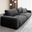 Coussin modulaire noir 100% polyester-109304815-109304818