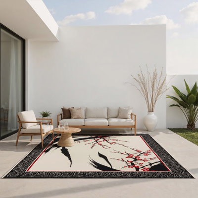 Tapis intérieur et extérieur Blooming Horizon