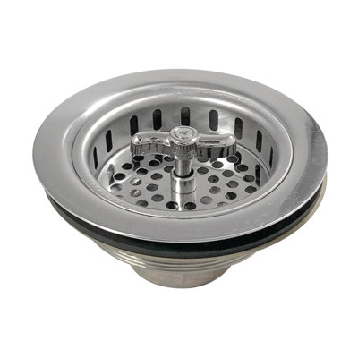 Kingston Brass Tacoma 3-1/2 Inch Kitchen Sink Basket Strainer Only