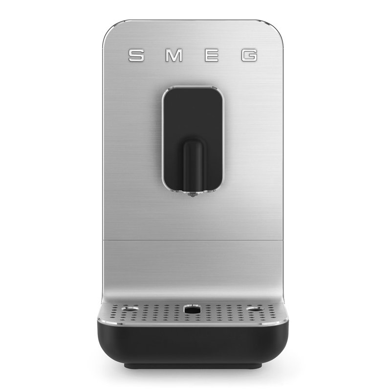 SMEG Contemporary Fully-Automatic Espresso Machine, Matte Black
