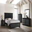 Mobilier de chambre à coucher à 5 tiroirs avec commode haute moderne 1pc-611402695
