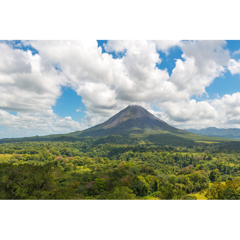 Arenal Volcano by Sl - Wrapped Canvas Print, 30cm H x 46cm W x 3.8cm D