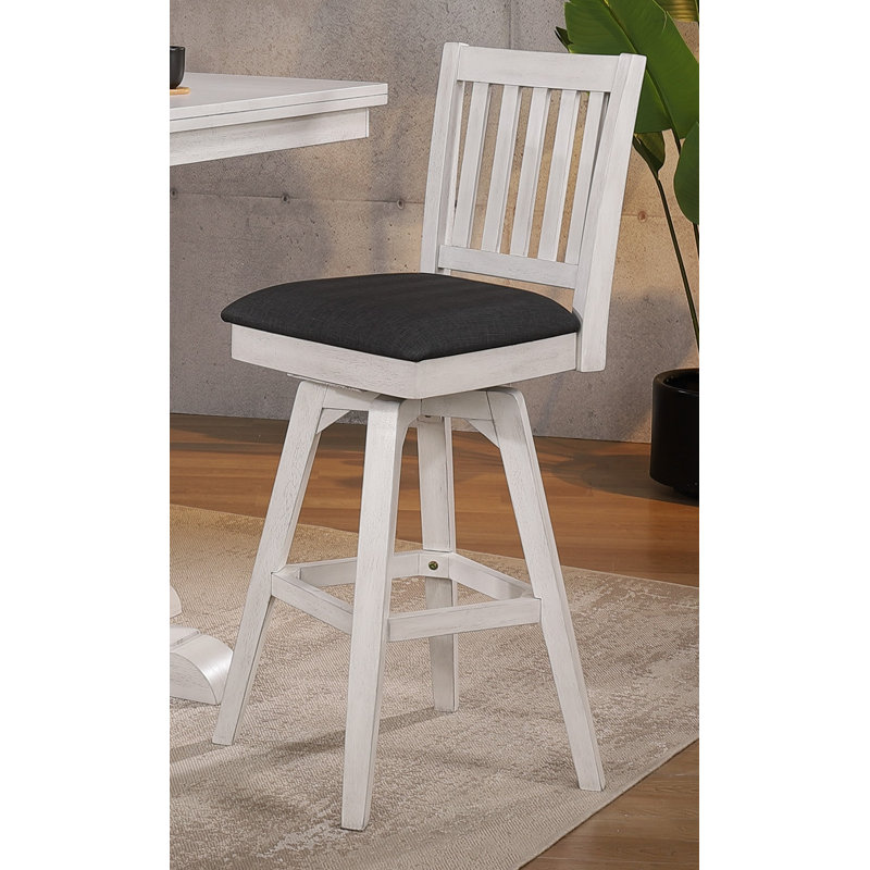 Tabouret de bar rotatif 24 po Noam, Tabouret de comptoir (siège d’une hauteur de 24