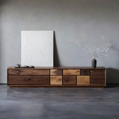 Meuble télé en bois massif Design sens
