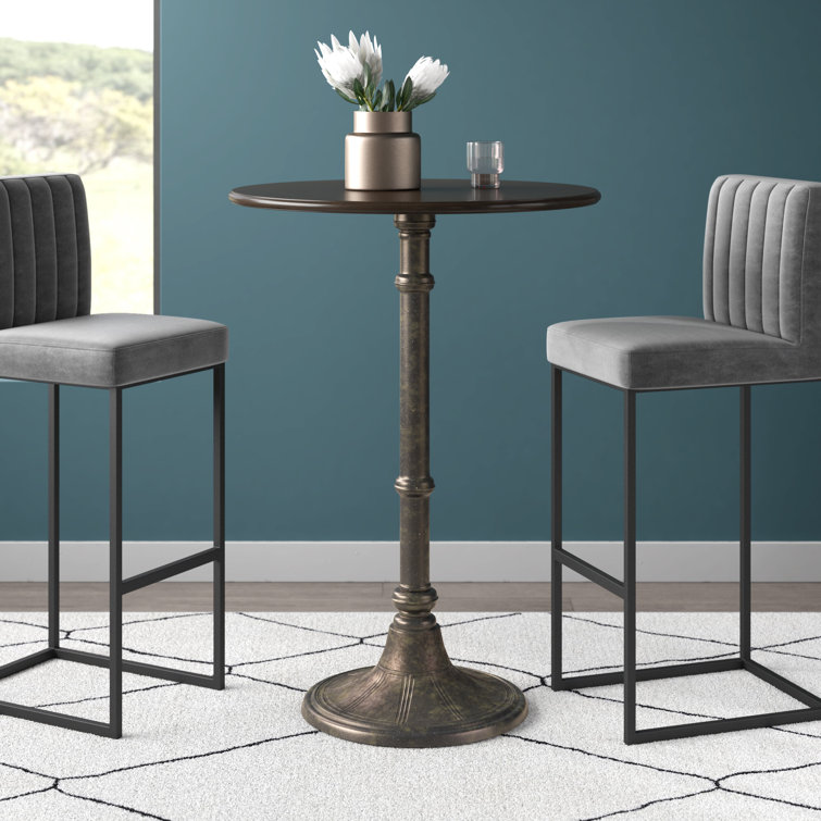 Mccoll Round Metal Base Dining Table