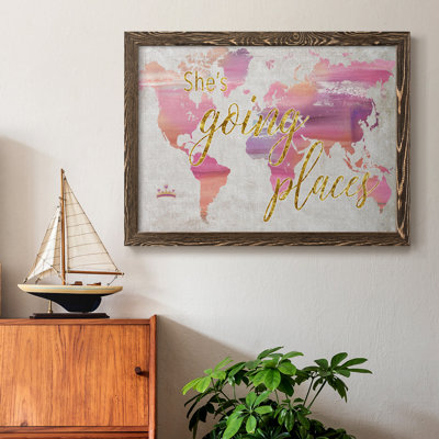 She's Going Places - Reproduction de photo sur toile