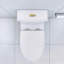 Toilette allongée une pièce - blanc