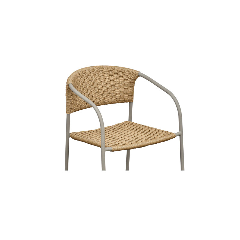 Zola Outdoor Bar Stool Natural, Tan, Beige, 30"