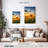 Harnek Sunset With Beautiful Sunflowers-108504276