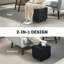 Taitianna 35cm Wide Solid Colour Footstool Ottoman-1232040198
