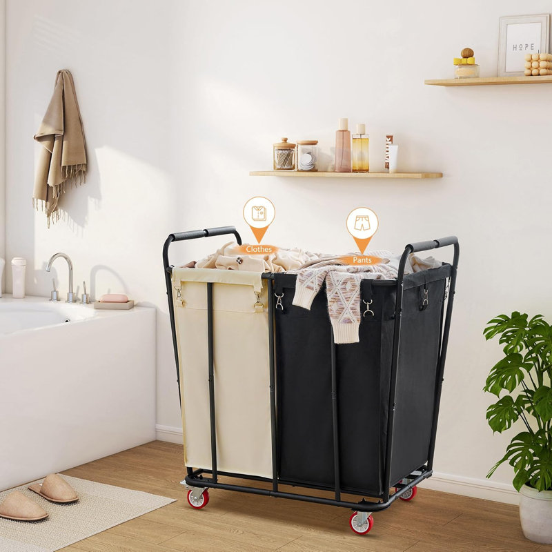 Segmented Laundry Sorting Vehicle