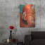  «Graceful Pink Flamingo» par Jim Brune, art mural en métal, 24 po x 36 po-1645271591