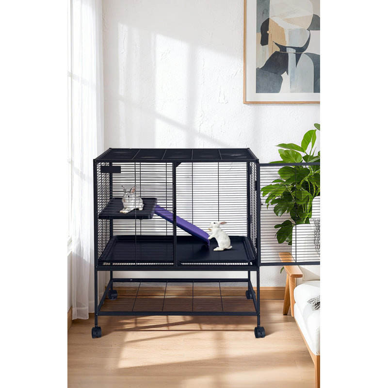 Cage en métal pour petits animaux, H 39 po x l 36 po x P 23 po