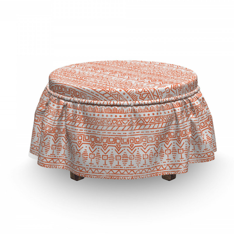 Housse pour repose-pieds shapes geometric