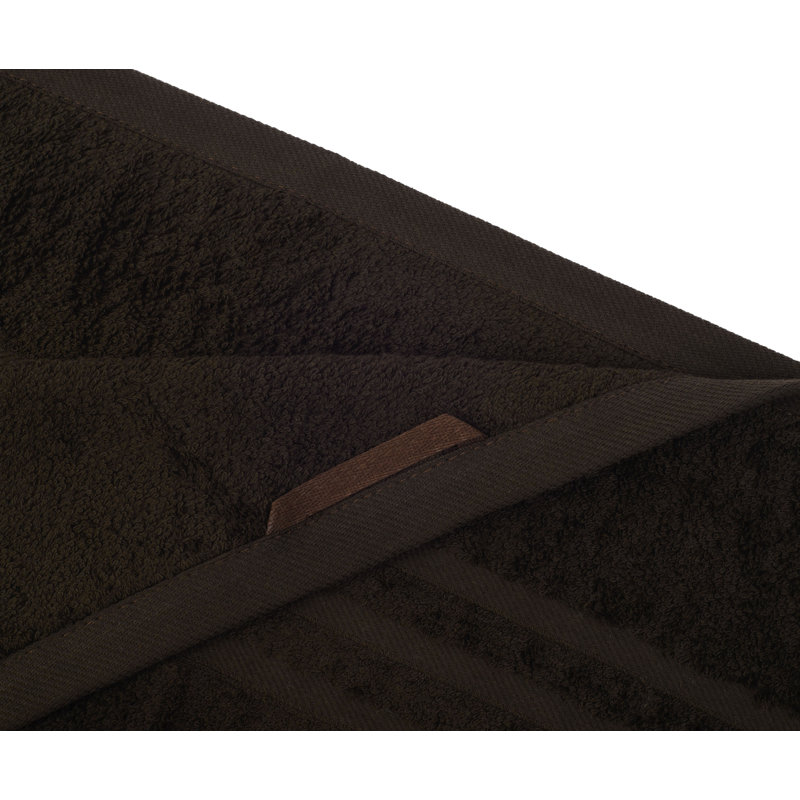 Sylt Bath Towel, Chocolate