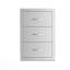 Trois tiroirs de cuisine pour l'extérieur pour îlot de cuisine 16,5 po x 29 po x 20,5 po
