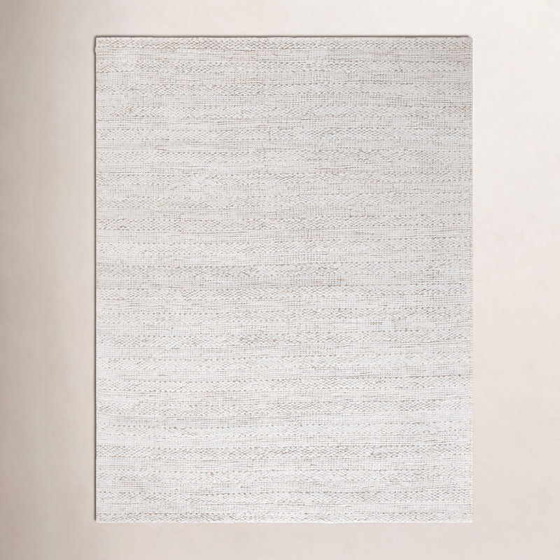 Eco-Smart Hand-Woven Bleach Area Rug, Rectangle 10' x 14'