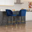 Counter Stool with Metal Frame